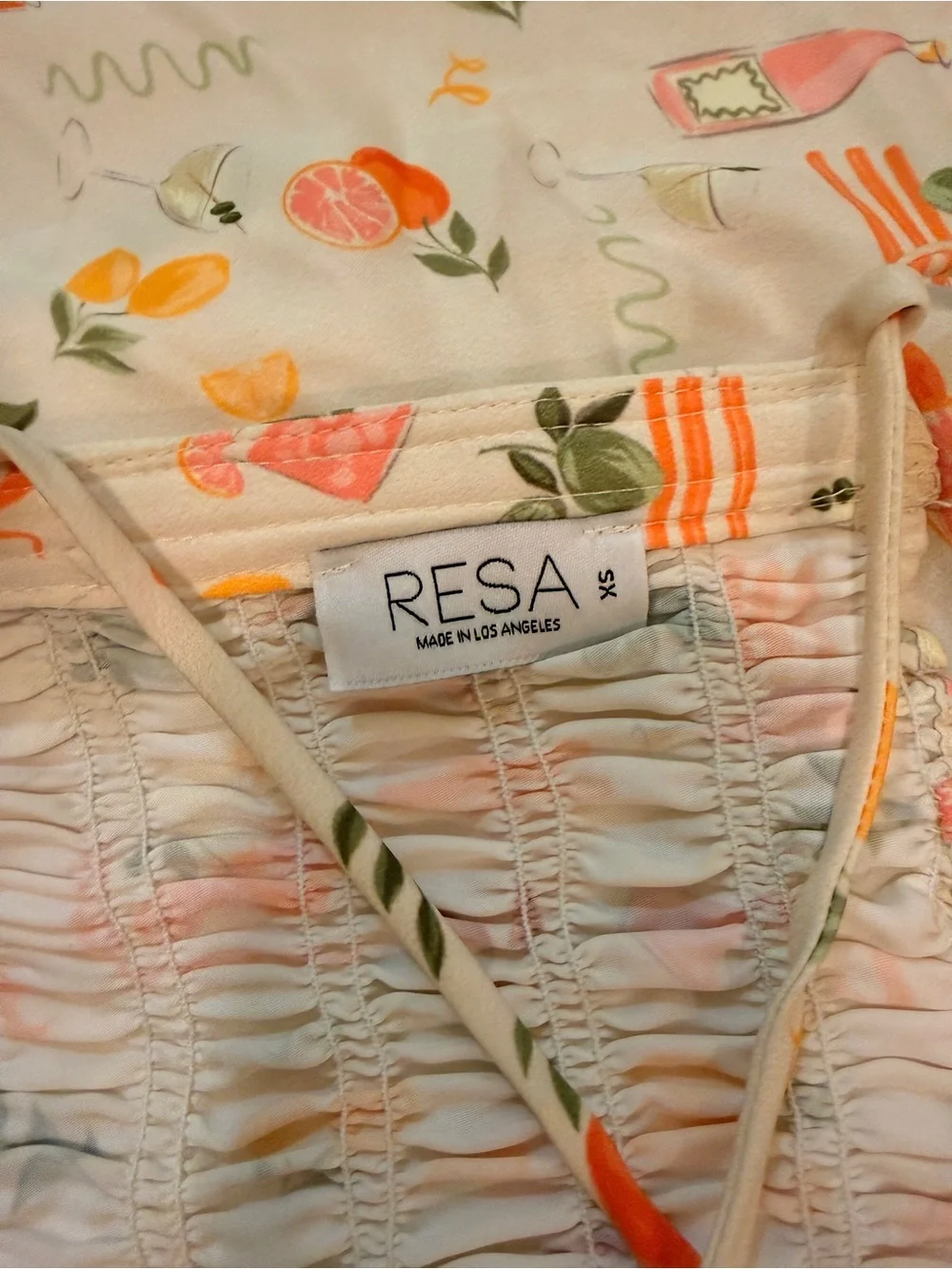 Shop RESA maxi dress summer tie back